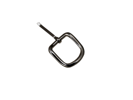 1" Solid Brass End Bar Buckle