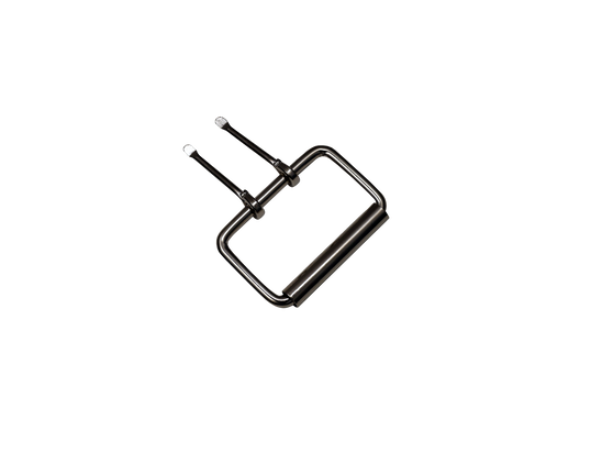 1 1/2" Metal Roller Buckle with 2 Prongs