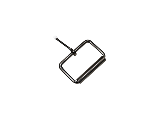 1 1/2" Metal Roller Buckle with 1 Prong
