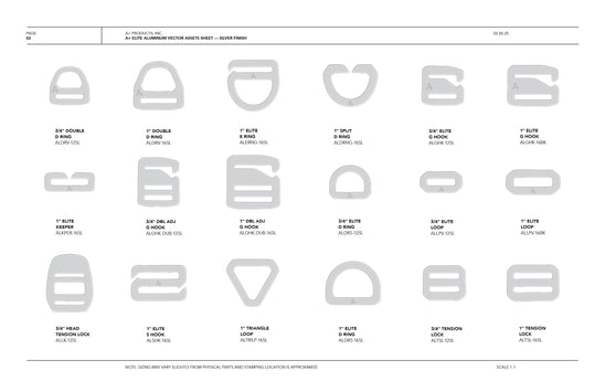 A+ Elite Aluminum Sample Kit — Vector Assets Download (Digital Download)