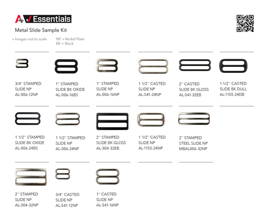 A+ Essential Metal Slide Sample Kit