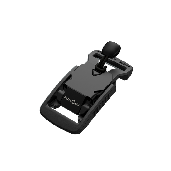 V-BUCKLE 25 SB Black Flap with Pull Tab