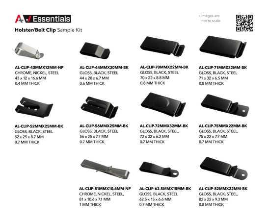 A+ Essential Holster/Belt Clip Sample Kit