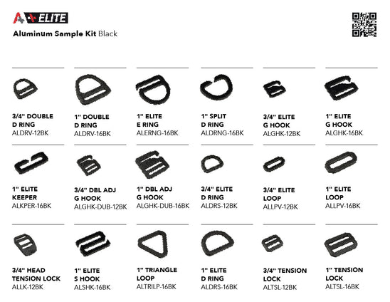A+ Elite Aluminum Sample Kit — Vector Assets Download (Digital Download)