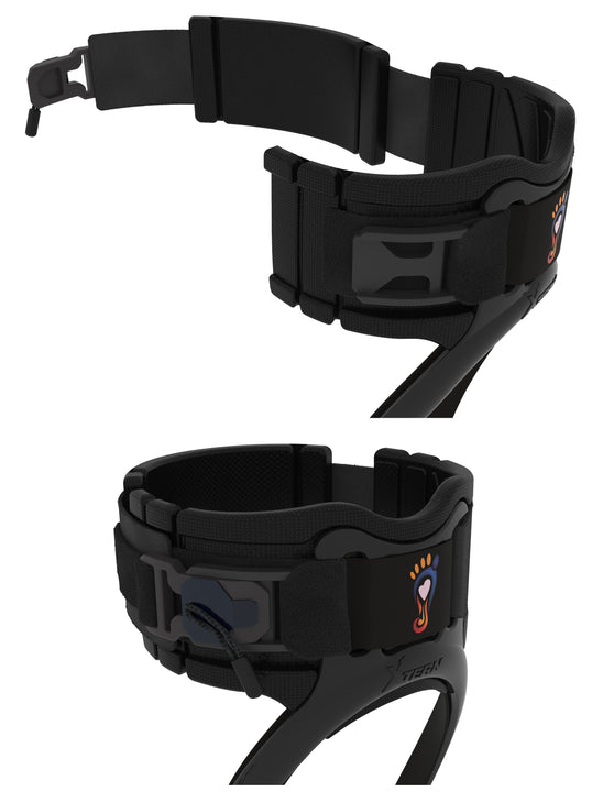 V-BUCKLE 25 Black Flap with Pull Tab