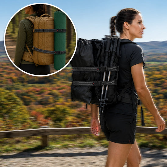 Premium Backpack Strap 2-Piece Set by 8TIMBER™
