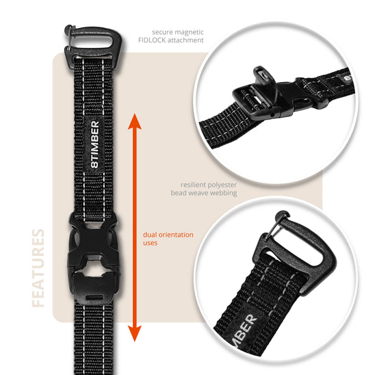 Backpack Strap 2-Piece Set by 8TIMBER™