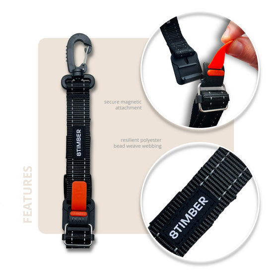Premium Snap Hook Loop Strap by 8TIMBER™