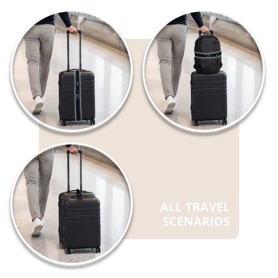Premium Luggage Strap 3-Piece Set by 8TIMBER™