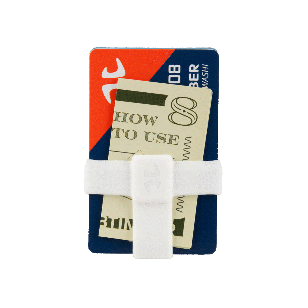 Wallet Band Mawashi Wallet Band by 8TIMBER | Silicone Minimalist Everyday Carry ...