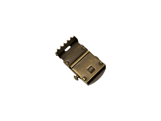 1" Metal Military Buckle with Tip