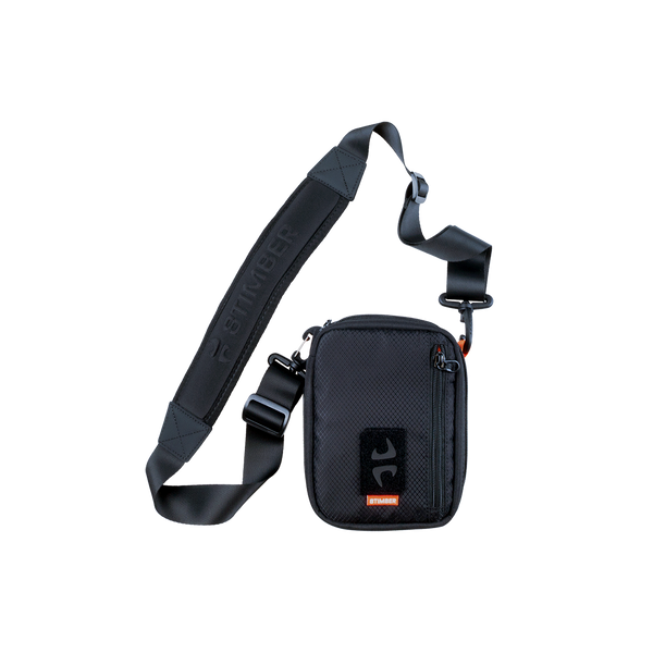 Crossbody bag with FIDLOCK ready TWIST bottle attachment