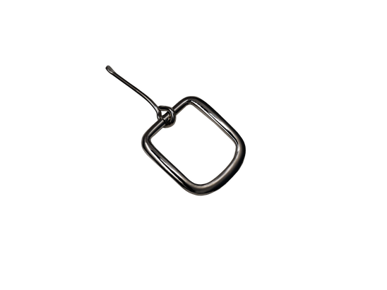 1" Metal End Bar Buckle