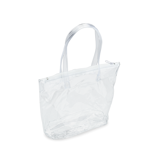 Small Clear Vinyl Tote Bag