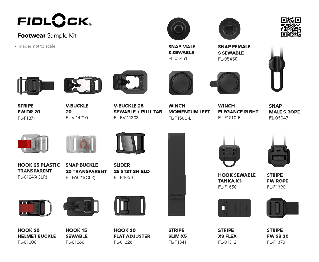 FIDLOCK Footwear Sample Kit • A+ Products, Inc.