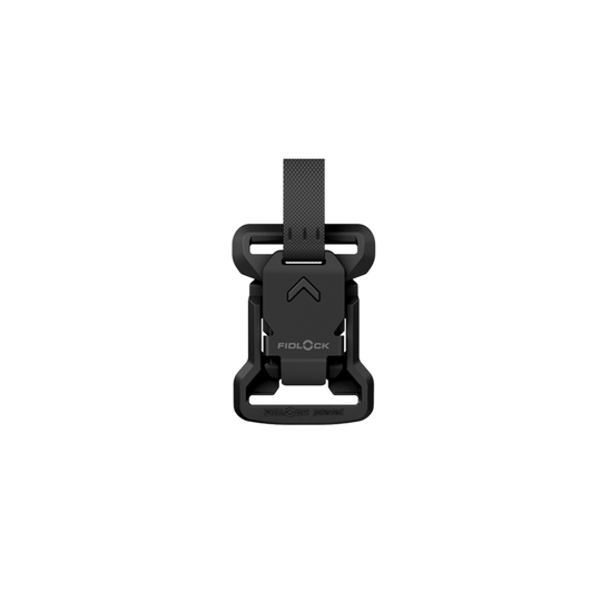 V-BUCKLE S 20 SB Black Flap With Pull Tab