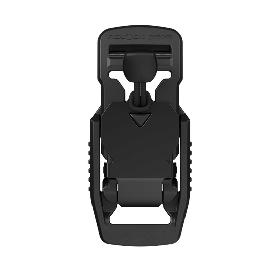 V-BUCKLE 20 Black Flap With Pull Tab