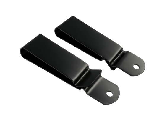 Metal Wrap-Around Clip - Offset, Single-Hole, Locking