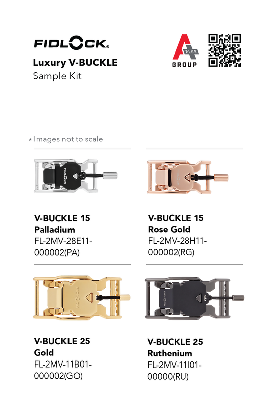 FIDLOCK Luxury V-BUCKLE Sample Kit