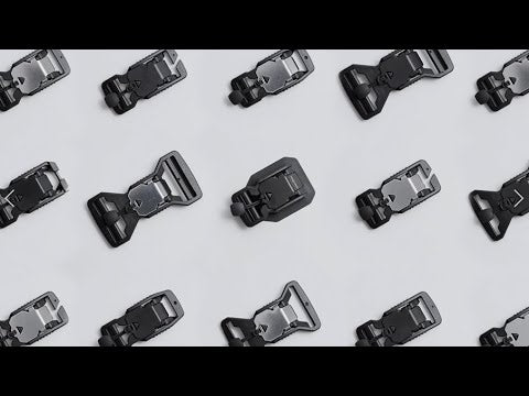 V-BUCKLE 20 Transparent - with Pull Tab
